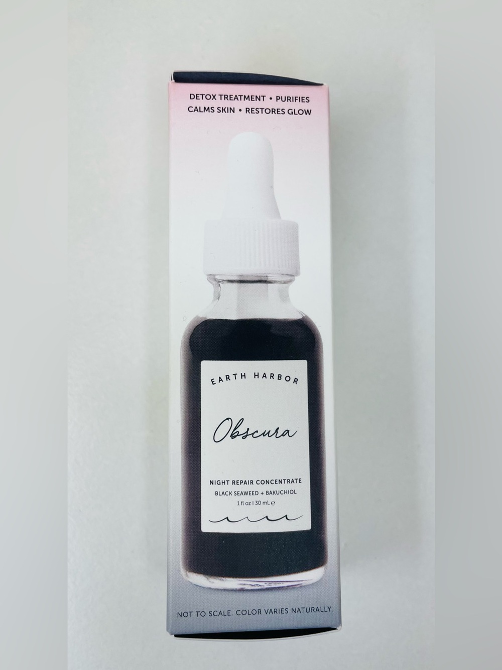 New OBSCURA Detoxifying Reset Ampoule by Earth Harbor 30 ml